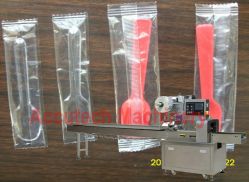 Food Spoon Fork Pillow Packing Machine