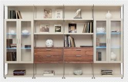 Bookcase Office Cabinet Sectional Bookcase Oo821