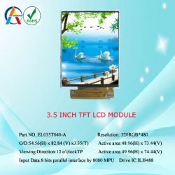 3.5 Inch Tft Lcd Module Display, Lcd Module Panel 