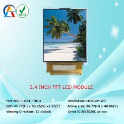 2.4 Inch Tft Lcd Module , Lcd Diaplay Panel 