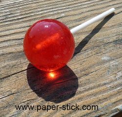 lollipop paper stick