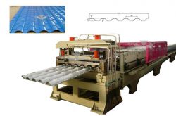 glazed tile roll forming machine