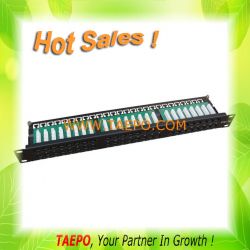 19\" 1u Cat5e 48-port Patch Panel