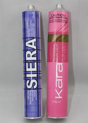 Flexible aluminum hair color tube packaging