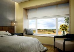 Motorized Roman Shades | Bintronic (BT-MRB)