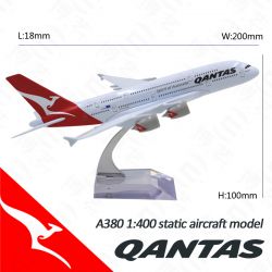 18cm 1: 400 380 Decorative Model Aircraft  